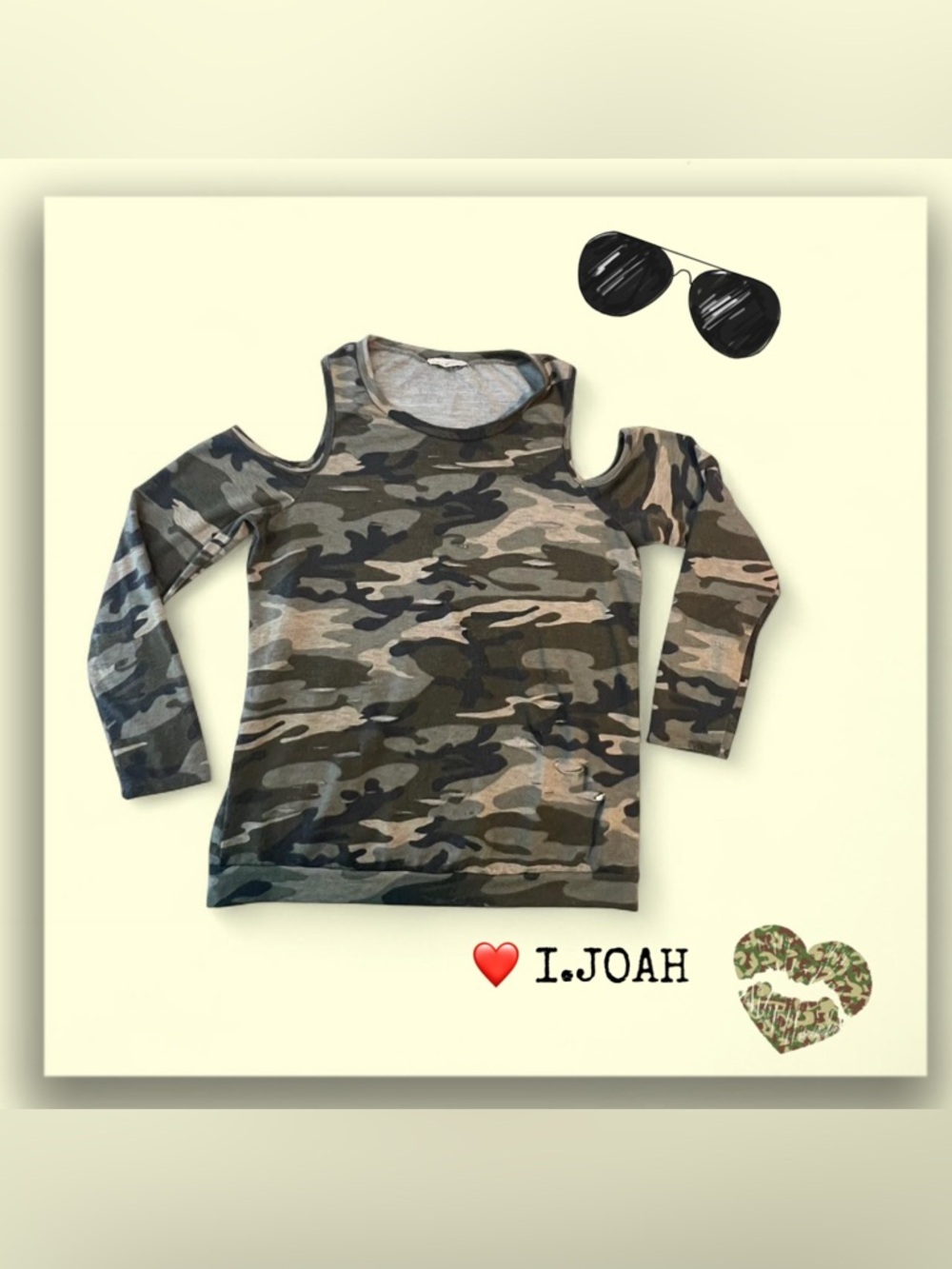 Camo Sleeveless Tank Top